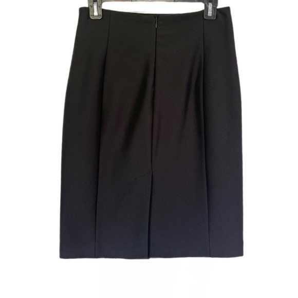 Worthington Black Sequin Panel Skirt Size 4 - Picture 3 of 7